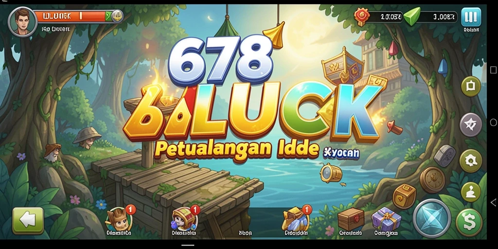 Tampilan gameplay yang menawan dan karakter yang lucu di 678LUCK.