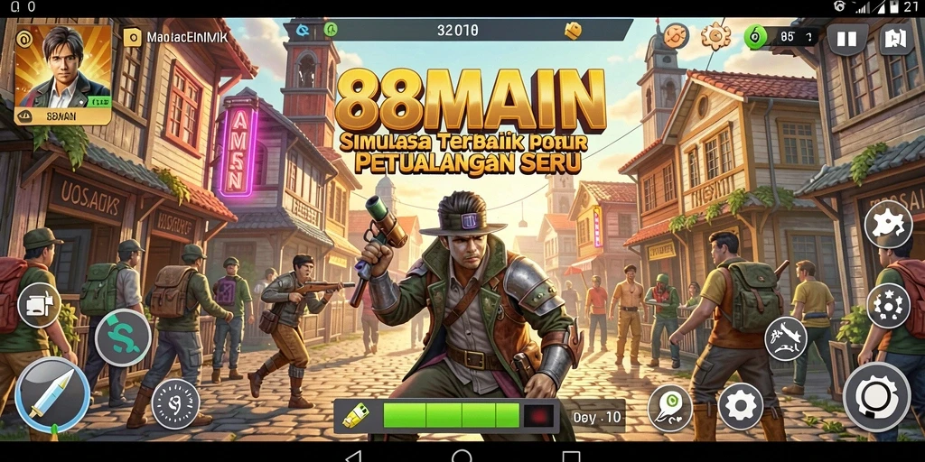 Tampilan gameplay <strong>88MAIN</strong> yang menawan dan interaktif.