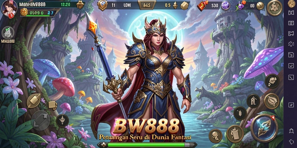 Gameplay menegangkan dalam dunia petualangan BW888