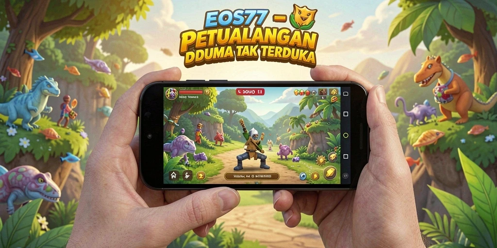Tangkapan layar utama dari gameplay menarik EOS77.