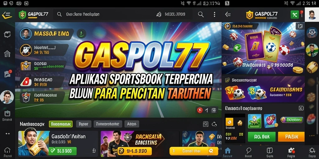 GASPOL77 menampilkan antarmuka sportsbooks yang menarik dan interaktif.