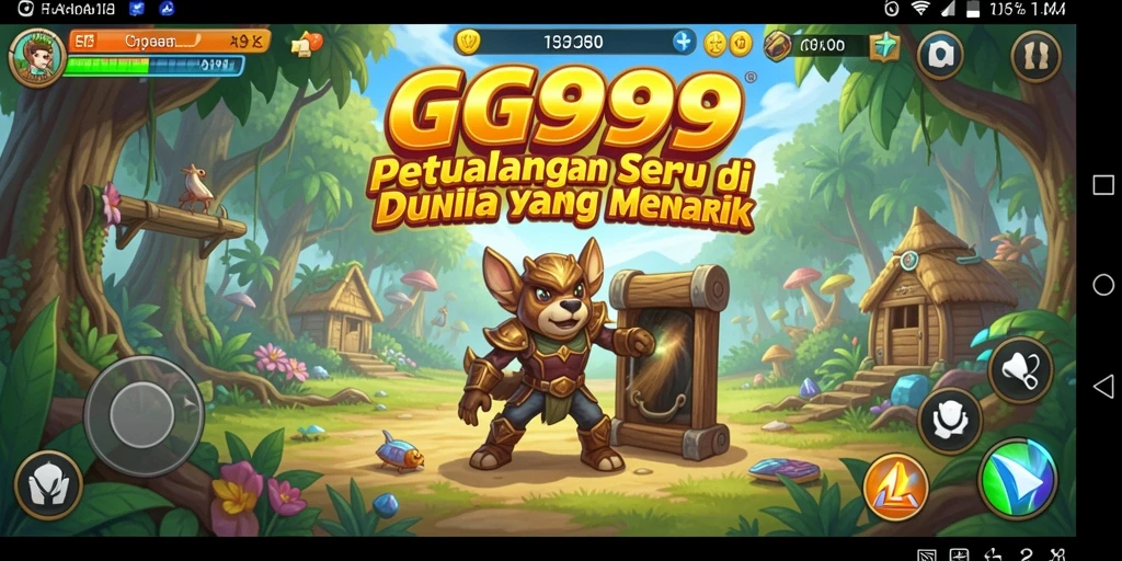 Tampilan gameplay GG999 yang mendebarkan dan penuh aksi.
