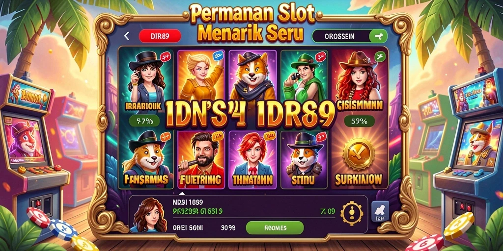 Tampilan gameplay menarik dari permainan Slot IDR89.