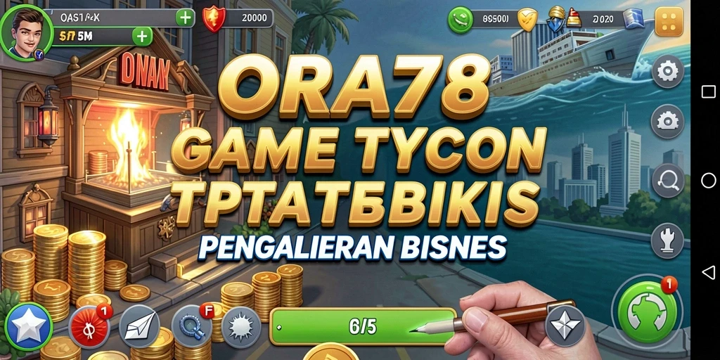 Tampilan gameplay ORA78 yang menarik dan interaktif dalam genre Tycoon.