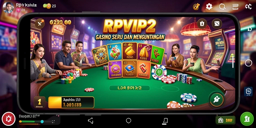 Tampilan gameplay menarik dan seru dari RPVIP2.