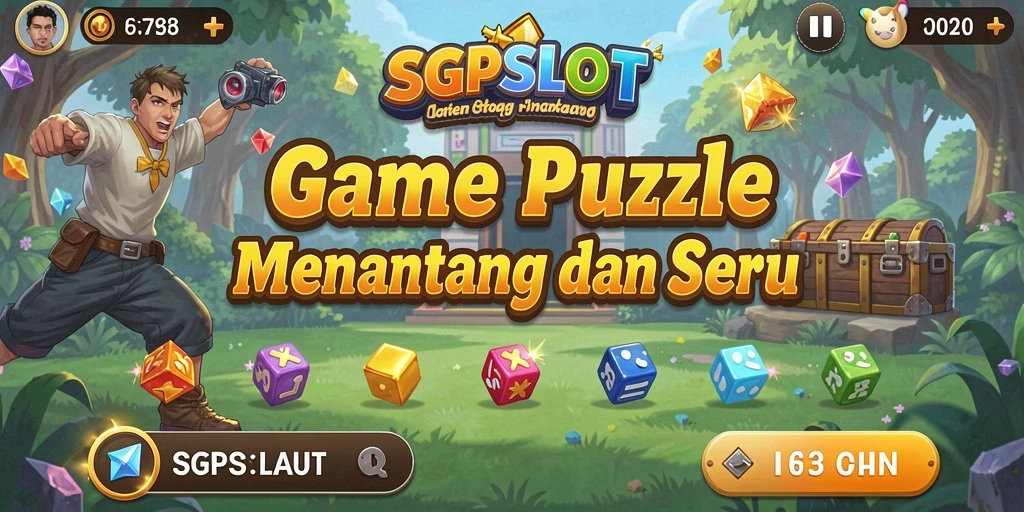 Tampilan menarik dengan berbagai level tantangan dalam game Puzzle.