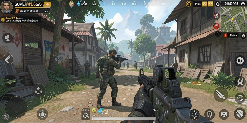 Gameplay seru dalam SUPERWD666 dengan aksi pertempuran yang menegangkan.
