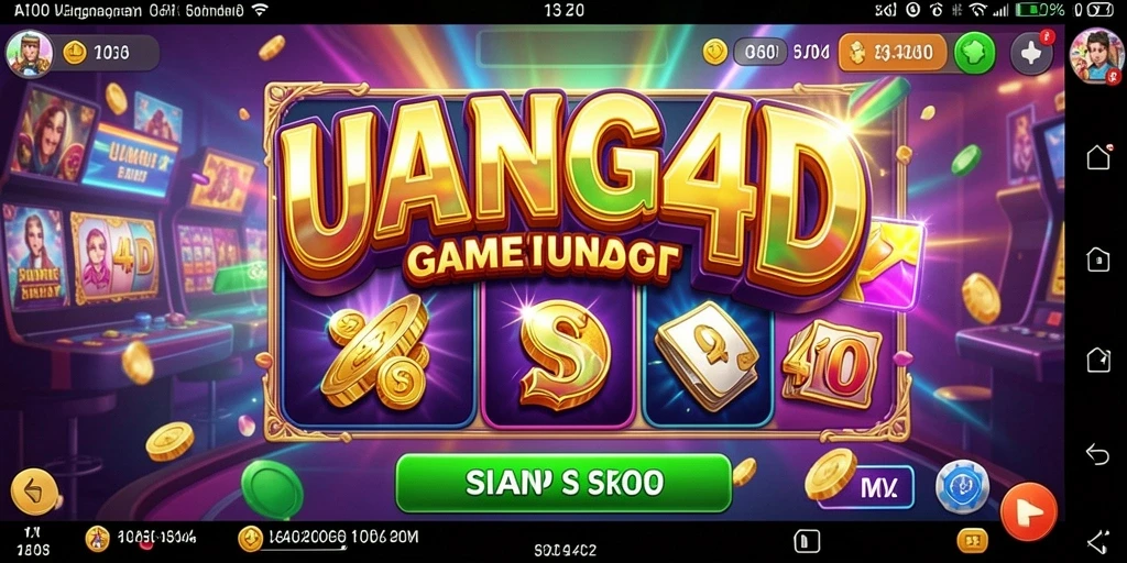 Gameplay UANG4D yang seru dan mengasyikkan dengan fitur Slot menarik.