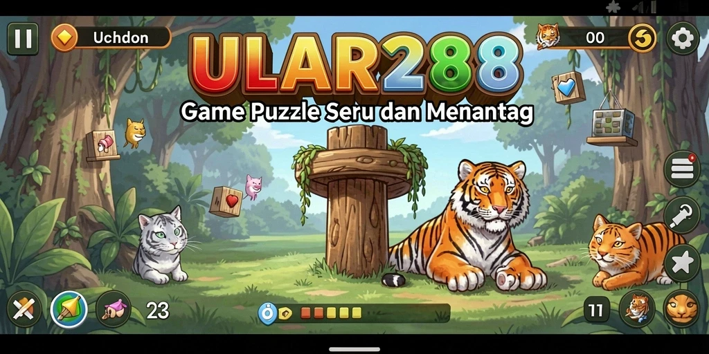 Gameplay ULAR288 menampilkan berbagai teka-teki yang menarik.